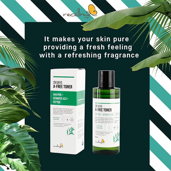 28 Days Toner Skincare Acne free, Moisturizing, Soothing