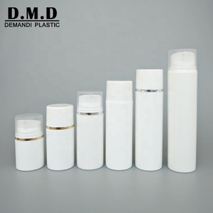 30ml 50ml 80ml 100ml 120ml 150ml Plastic White Airless Pump Bottle for Cosmetic Package