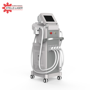 4 Handles multi-functional hair removal 808nm diode laser / laser alexandrite / ipl permanent hair removal