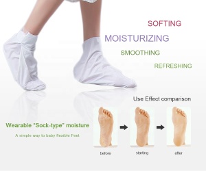 Avocado Foot Mask Sheet 40 ml/1.4 fl.oz Moisturizing Feet Skin Care Foot Mask Private Label