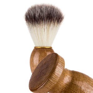 Beauty Tools Solid Wood Handle Soft Bristle Hair Men Beard Makeup Shaving Brush