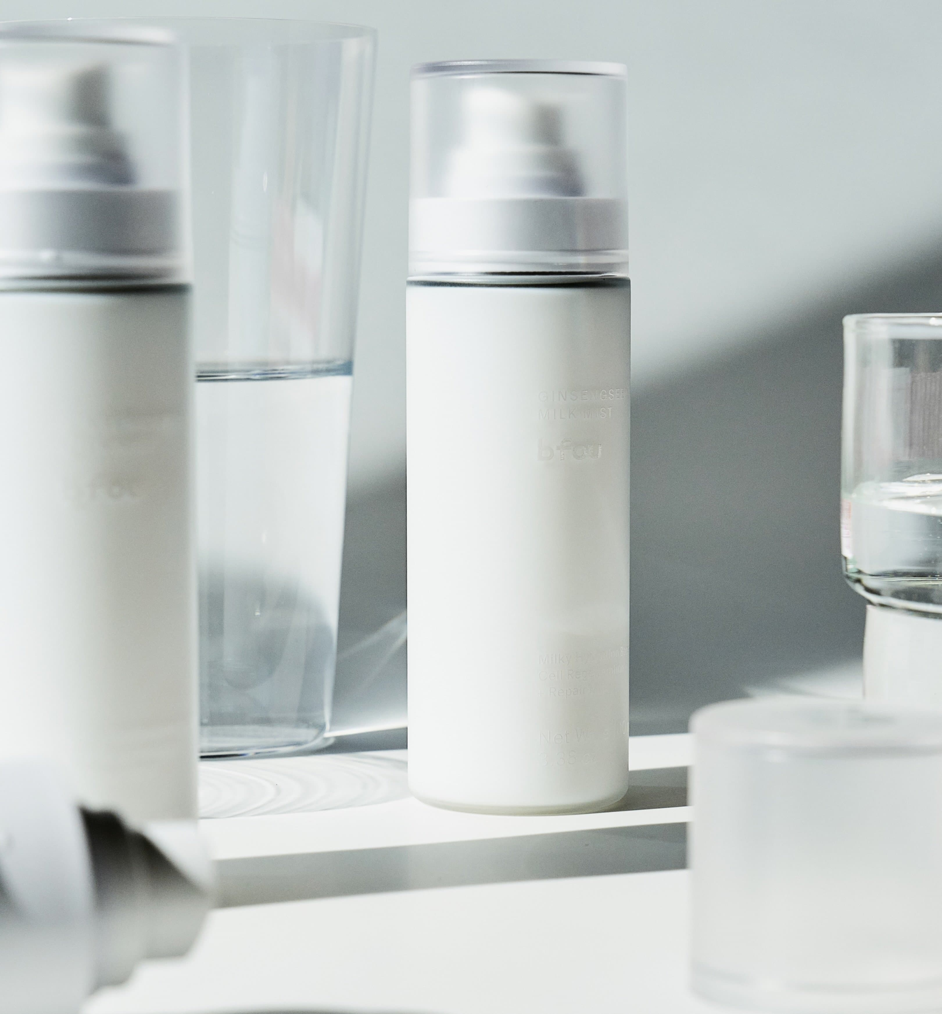 bfou Ginseng Seed &amp; PDRN Milk Mist - Premium Korean Facial Mist Skin Care