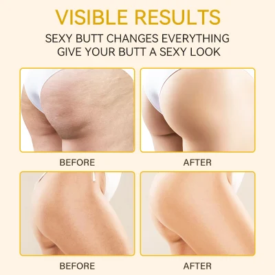 Big Buttock Enlargement Oil Cream Hip up Firming Butt Enhancement Cream Bigger No Side Effects Hip Lift up Cream Serum Set