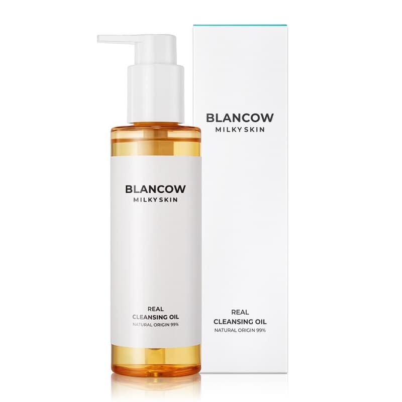 BLANCOW MILKY SKIN REAL CLEANSING OIL 190ML