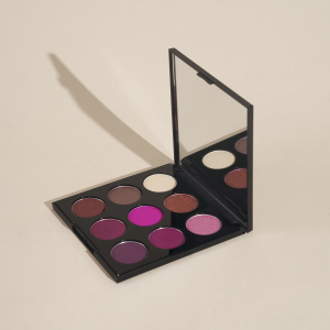 Cosmetic Custom Logo Shimmer Eyeshadow Palett Privat Label 9 Colors Makeup Matt Eye Shadow High Pigment Eyeshadow Palette