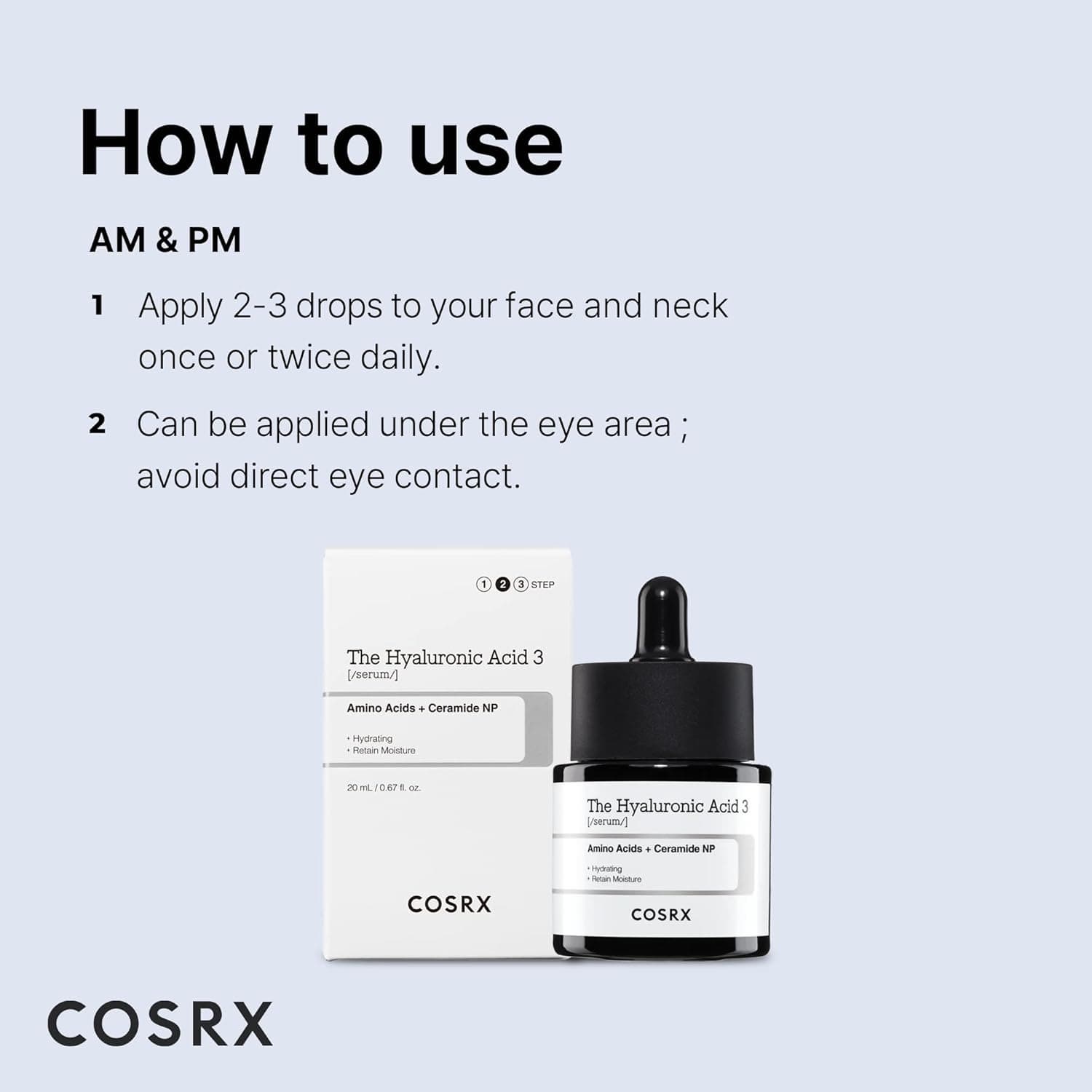 COSRX Hyaluronic Acid 3 Serum