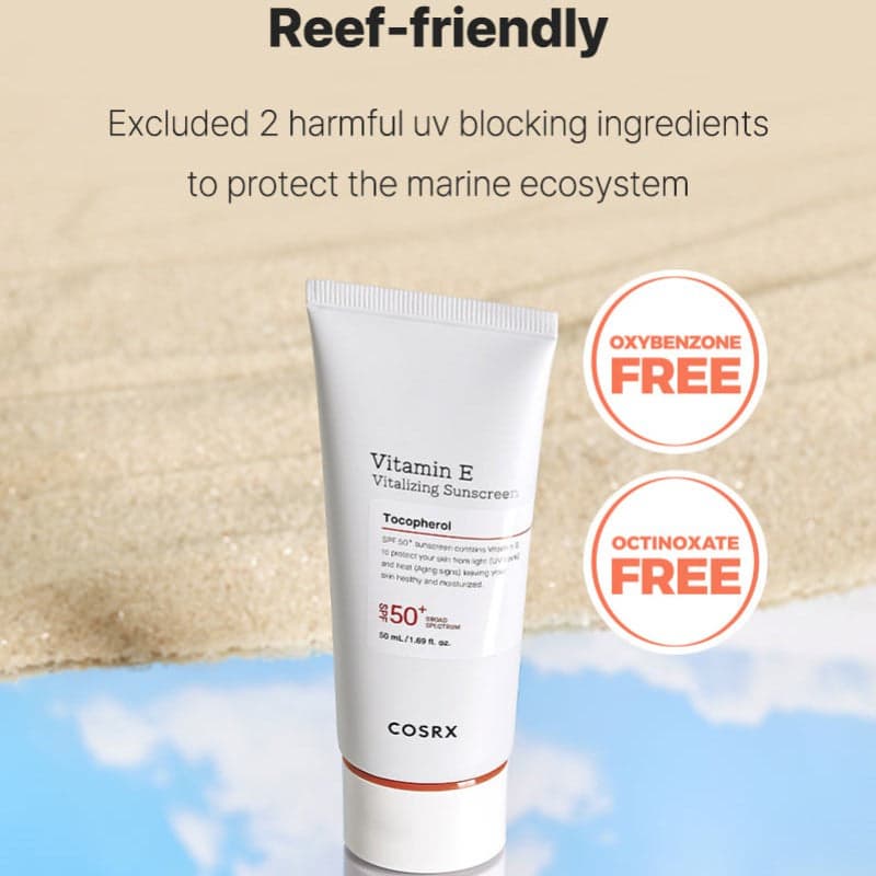 COSRX Vitamin E Vitalizing Sunscreen SPF 50+