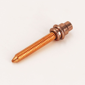 Custom Coil Machine CNC Tattoo Machine Parts M4 Brass Front Contact Screw