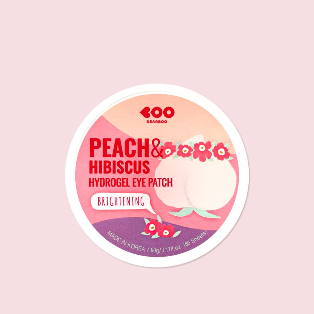 DEARBOO PEACH & HIBISCUS HYDROGEL EYE PATCH