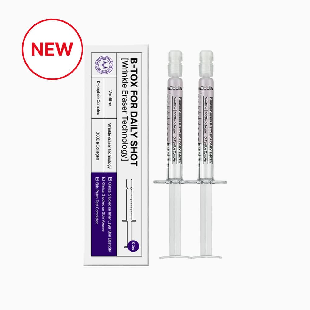 [DIFFER&amp;DEEPER] Moisture&amp;revital skin booster Sarter Pack