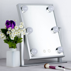 Dimmable Smart Touch Lighted Hollywood Makeup Vanity Mirror with Lights