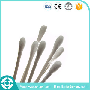 Disposable household Wooden Cotton Swabs/cotton buds