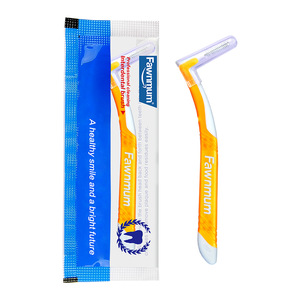 Eco-friendly refill interdental brush