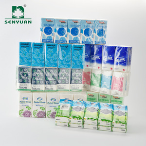 Excellent quality 20.5mm*19 mm small pack facial tissue paper