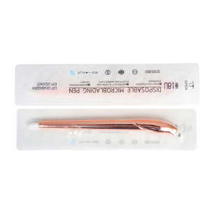 Factory Wholesale Champagne Disposable Microblading Pen Microblading Eyebrow Tattoo Pen