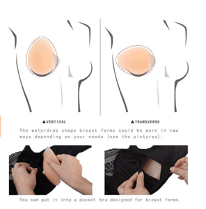 Good quality artificial silicone breast for sale