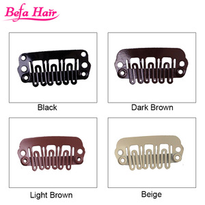 Hair Extension Tool Snap Clip Silicon Clip Stainless Clip