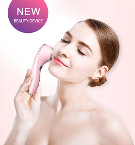 Handheld salon beauty equipment high quality cold&hot face skin beauty device iontophoresis machine current
