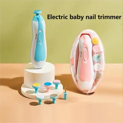 Hot Nail Cutter Baby Nail Trimmer Safe Electric Baby Nail File Clipper Manicure Pedicure Fingernail Scissors Nail Polish