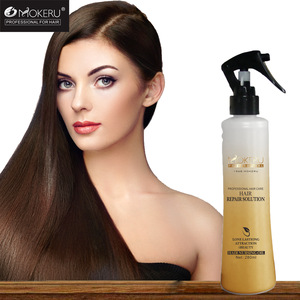 Hot sale glossy nourishing private label hair repair keratin hair straighten lotion black hair care products wholesale