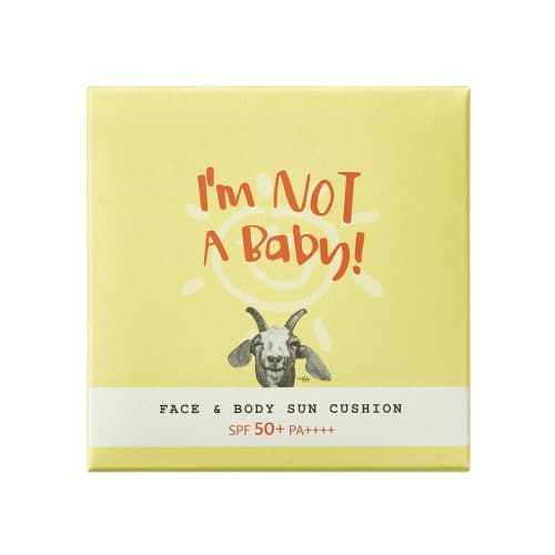 I’m NOT A Baby Face &amp; Body Sun Cushion SPF50+ PA++++