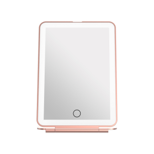 iPad Mini Makeup mirror with light 1000mah built in battery Portable travel make up mirror led