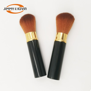 JIMMY&KEVIN  Retractable Makeup Brush  Metal Lampstand  Blush Brushes For Make UP