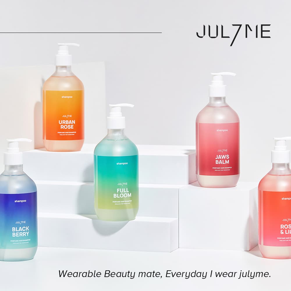 [ JULYME ] Perfume Hair Shampoo 7 TYPES 500ml