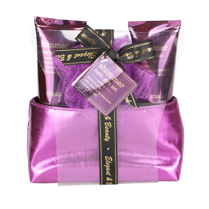 Lavender and rose fragrance bath and body work spa bath gift set