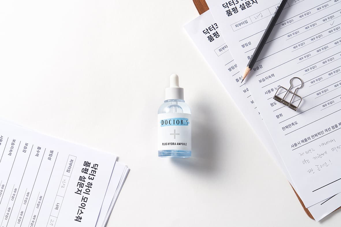 Light moisturizing hyaluronic Hydra Ampoule serum