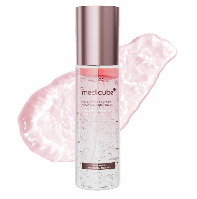 Medicube PDRN Pink Collagen Glow Jelly Mist Serum 100ml