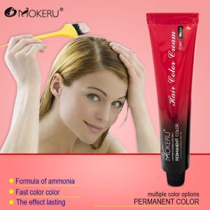 Mokeru Low Ammonia 100ml professional italian hair color brands hair color cream