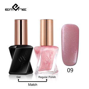 Nail Gel Factory Supply New 2PCS/SETS Gel Nailpolish Match Regular Polish Wholesale Fast Cure 15 ml Gelcolor