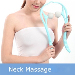 Neck and Shoulder Massager Dual Trigger Point Self Massage Tools for Head Neck Legs Feet