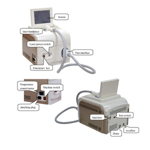 No.1 diode laser manufacturer small portable epilator 600w 808nm  diode laser hair removal machine