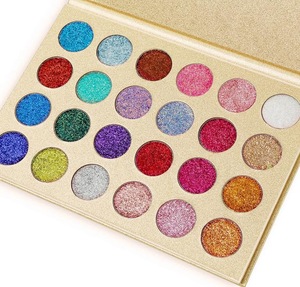 OEM 24colors Multipurpose Long lasting Waterproof Paillette Body Glitter Kohl/Eye shadow powder