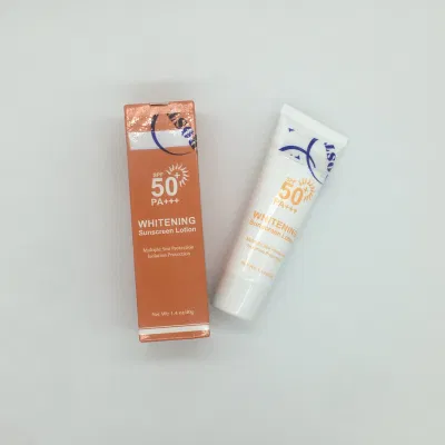 OEM Label Natural Oil Free Prevent Sunburn SPF 50 PA+++ Sunscreen Wholesale