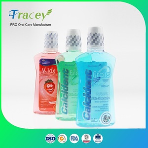 OEM Wholesale price bulk Fresh mint flavor antiseptic private label mouthwash LIQUID