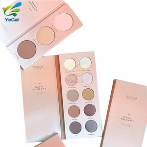 OEM&ODM eco-friendly private label bulk eyeshadow palette packaging for makeup