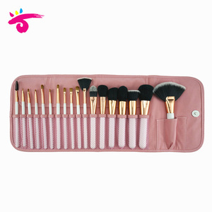 Pink Brushed Makeup Brush Unique Cosmetic tool Kit for Powder Foundation Cream Eyeshadow