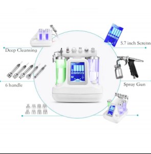 Portable Aqua Crystal Skin Care Diamond Water Dermabrasion Water Oxygen Facial face lift rf machine