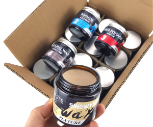 Private Label Argan Oil Hair Pomade Wax Create Your Own Brand Men HairWax