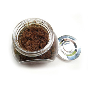 Private label coffee bean body scrub for skin care