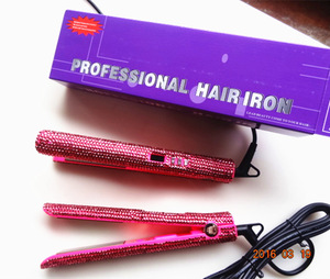 Professional hair straightener with comb name brand flat iron hair straightener comb