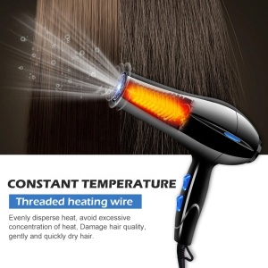 Professional Salon Hot and Cold Air Negative Ionic Blow Dryer Powerful Hair Dryer