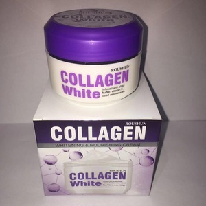 Roushun Collagen White Face Cream Deep Moisturizing Regenerate Whitening Smooth Facial Cream