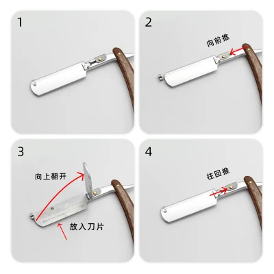 Eyebrow Razor,1Pc Grey Eyebrow Trimmer Eyebrow Scissors With Comb Eyebrow  Clipper Eyebrow Scraper