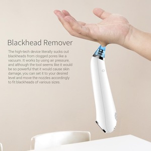 smart handheld portable anti aging beauty device skin care tool hot and cool sonic blackhead remover suction supplier