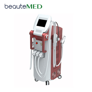 Spa shr ipl e light ipl rf beauty equipment hair removal rf + nd yag laser multifunction machine