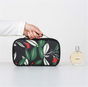 travel eco beauty custom full printing cosmetic bag makeup